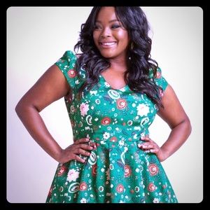 ModCloth You Can Fete On It Dress - size 1X